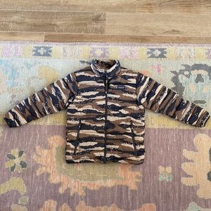 Excellent Condition Boys Patagonia Camo Puffer Coat